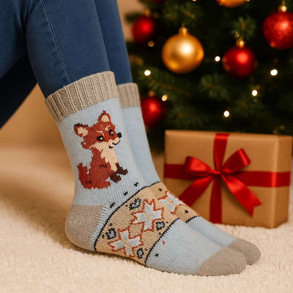 Шерстяные носки, мягкие, теплые